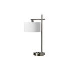 Dainolite – Lampe de table, 1 ampoule, 26,5 x 10 x 14 po, chrome satiné (131T-SC)-1 ampoules E26 de 100W non comprises