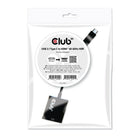 Adaptateur actif Club 3D USB 3.1 Type C vers HDMI 2.0 UHD 4K 60Hz-Connecteur USB réversible de type C