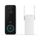 Aosu - V8S Sonnette intelligente Wi-Fi double bande UHD alimentée par batterie/filaire avec caméra 5MP-Détection de mouvement 3D et pas de fausses alertes