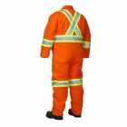 Forcefield - couverture de sécurité de toile de coton doublée d’hiver, orange, grande-Vêtements de travail lourds par temps froid