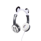 Planet Buddies - Écouteurs pour Enfants à Fourrure - Noir (Panda)-Design confortable: Léger, ajustable et pliable, avec coussinets et serre-tête ultra doux. Plus que des simples jouets pour enfants, nos écouteurs sont disponibles dans une gamme de caractères pour éduquer les enfants sur les espèces en voie de disparition et les problèmes environnementaux