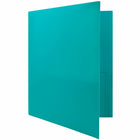 JAM PaperMD – Chemise biodégradable avec fermoir, bleu sarcelle, paquet de 12-4