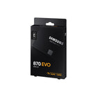 Samsung - Disque SSD interne 870 EVO 2,5 po SATA3 2To - Noir-Mémoire de stockage Samsung V-NAND 3 bits MLC et mémoire cache SDRAM DDR4 basse consommation Samsung 2 Go