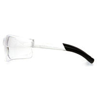 Pyramex – Lunettes de protection Mini Ztek, transparent, antibuée H2X, 24/paquet-Verre en polycarbonate résistant aux égratignures et embouts noirs