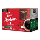 Tim Hortons - Café de torréfaction foncée, portion individuelle - paquet de 12-Savourez le bon goût des boissons Tim Hortons à la maison