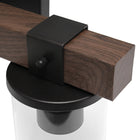Elegant Designs 40 watts type A19 ampoule à culot moyen lanterne industrielle aspect bois restauré vanité de bain 3 lumières-8