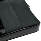 Vangoddy sac à bandoulière pour ordinateur portable 15,6 po, grise et noir-3 poches extérieures zippées (2 à l'avant, 1 plus grande à l'arrière)