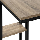 Monarch Specialties - 3672 Table D'Appoint - 25 po H/Taupe Fonce/Metal Noir-10