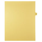 Markmaker - 25 tabs/PQT,5 PQT/Boite, Intercalaires imprimes Legal, Chamois, 1/15th coupe| format lettre, sans trous, Numero 185-Intercalaires imprimes Legal