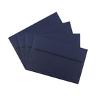 JAM Paper Enveloppes format livret avec fermeture gommée, 5 3/4 x 8 3/4 po, bleu marine, 1000/paquet-Fermeture : gomme
