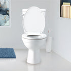 Vileda Ensemble de brosses de toilette Powerfibres-Poignée flexible pour les zones difficiles d'accès