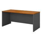 Bush® - Bahut 60 po de la collection Westfield, cerisier naturel et gris graphi-S'utilise comme unité indépendante ou comme retour à droite ou à gauche