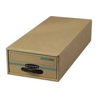 Système de rangement à tiroirs recyclé Bankers Box Stor/Drawer format chèque-2 modules en hauteur