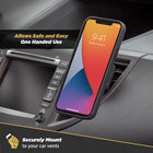 Scosche – Support MagicMount Vent2 de sortie d'air de véhicule, pour appareils mobiles (MAGVM2I)-Inclut 2 plaques MagicPlates