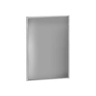 Azar Displays – Cadre grand format vertical/horizontal, 24 x 36 (po) argenté (300224-SLV)-Porte-affiche