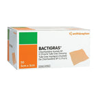 Safecross – Pansements pour brûlures, médicamentés, 2 x 2 po, 50/pqt (6278)-Dimensions : 2 x 2 po