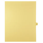 Markmaker - 25 tabs/PQT,5 PQT/Boite, Intercalaires imprimes Legal, Chamois, 1/15th coupe| format lettre, sans trous, Numero 189-Intercalaires imprimes Legal