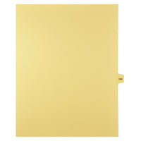 Markmaker - 25 tabs/PQT,5 PQT/Boite, Intercalaires imprimes Legal, Chamois, 1/15th coupe| format lettre, sans trous, Numero 189-Intercalaires imprimes Legal