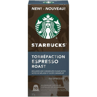 Starbucks - Café Espresso pour système original Nespresso - paquet de 10-100 % arabica café. Le niveau d’intensité de ce café est 11
