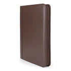 Bugatti Vegan leather calculator padfolio, Brown (WRC5043BU-BROWN)-13.25po(H) x 10po(W) x 0.50po(D)