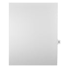 Markmaker - Intercalaires imprimes Legal, Blanc, 1/15th coupe, format lettre, sans trous, 25 tabs/PQT, 5 PQT/Boite, Numero 55-Intercalaires imprimes Legal