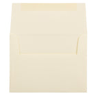 JAM Paper Enveloppes Strathmore A2, ivoire, 250/paquet-Intérieur vierge où écrire un mot personnalisé