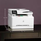 HP - Imprimante laser couleur multifonctions LaserJet Pro M283fdw-Écran : Écran graphique couleur de 2,7 pouces