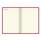 Letts - Agenda perpétuel 5 ans Icon - 8-1/4" x 5-3/4" - Rouge-Papier de couleur crème