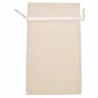 JAM Paper - Sacs transparents - Grand - 5 12/ x 9 - Blanc - Vrac 96 sacs/boîte-Couleur : grand sac transparent blanc.