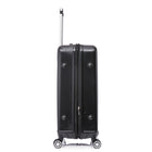 TOSCANO OTTIMO Bagage à main rigide 21 po - Noir-Intérieur de luxe