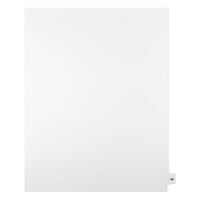 Mark Maker – Onglets séparateurs juridiques blancs, 1/15 onglets, format lettre, sans trous, numéro 45, 25/paquet-Onglets séparateurs blancs, 1/15 onglets