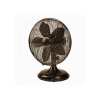 Ecohouzng - Ventilateur de bureau retro 12 pouces-Ventilateurs de table
