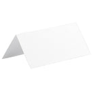 JAM Paper Cartons de table imprimables, 1,75 x 3,75 po, blanc, 2 paquets de 12 (2225916894g)-Fini : lisse