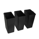 Poubelle à 3 compartiments et bac de recyclage Step N 'Sort 60L-Chaque bac intérieur contient 20 litres