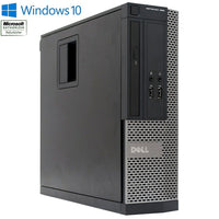 Dell - PC de table OptiPlex 390 SFF, remis à neuf, Intel Core i5 2400 3,1 GHz, DD 500 Go, DDR3 8 Go, Windows 10 Pro-Processeur Intel Core i5-2400 à 3,1 GHz ; cache de 3 Mo