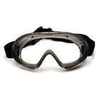 Pyramex – Lunettes de sécurité Capstone avec visière transparente jetable, verres rechange, verres transp. antibuée H2X, 6/pqt-Capuchons d’aération amovibles permettant à l’utilisateur de les retirer lorsque plus de ventilation est requise ou les laisser en place pour une résistance inégalée aux éclaboussures de produits chimiques
