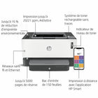 Imprimante HP Neverstop Laser 1001nw-Taux d’utilisation mensuel jusqu’à 20 000 pages