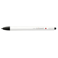 ClickArt Retractable Marker Pen, Noir-Parfait pour la journalisation, le codage couleur, le dessin et l’écriture quotidienne