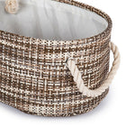 Paniers de rangement ronds, brun 66405DF-5