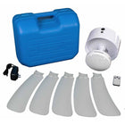 Canopy Breeze - Modèle CB-101 Ventilateur d'Auvent-Télécommandé. Le Canopy Breeze Canopy est sans fil et fonctionne avec une télécommande, ce qui le rend pratique à utiliser n'importe où. Plus besoin de grimper pour allumer ou éteindre le ventilateur!