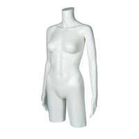 Eddie’s Hang-Up Display Ltd. - Mannequin buste 3/4, femme, blanc (150535)-Buste 3/4, femme
