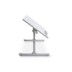 Can-Bramar - Support pour ordinateur portable - Gris-Hauteur réglable avec mécanisme à verrouillage automatique, et qui se déverrouille d'une simple pression sur un bouton