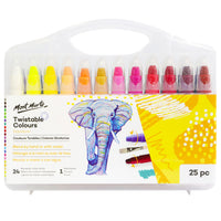 Couleurs twistables Mont Marte signature - Paquet de 25-1