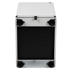 Flash Furniture Classeur à verrouillage Mobile à 3 tiroirs avec tiroir suspendu-blanc (HZCHPL01W)-Les curseurs à extension complète facilitent l'ouverture et la fermeture