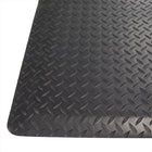 Edgewood Matting Foam Fusion Tapis anti-fatiguet, 2pi x 3pi, Noir-Surface supérieure en PVC noir avec support en mousse robuste