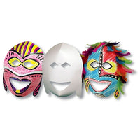 Roylco - Masques africains, 11 x 15 po, paquet de 40-Explorez le symbolisme et l’art cérémonial des masques africains