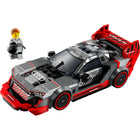 LEGO - Speed ​​Champions Audi S1 ​​e-tron quattro Voiture de course - 274 Pièces-Les détails authentiques de la version réelle incluent l'aileron arrière et le séparateur avant.