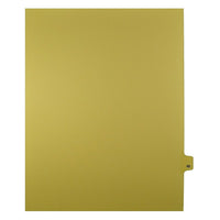 Mark Maker – Onglets séparateurs juridiques beiges, 1/25 onglets, format lettre, sans trous, numéro 45, 25/paquet-Onglets séparateurs beiges, 1/25 onglets