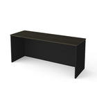 Bureau étroit sans caisson Bestar Pro-Concept Plus - gris profond et noir (110611-1132)-1