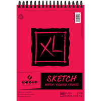 Canson XL Series Papier à croqui - 9" x 12" - 100 Feuilles-Papier à croquis